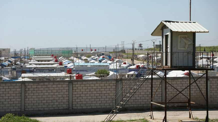 A general view of the Roj camp near Derik, Syria, April 24, 2026. REUTERS/Orhan Qereman/File Photo