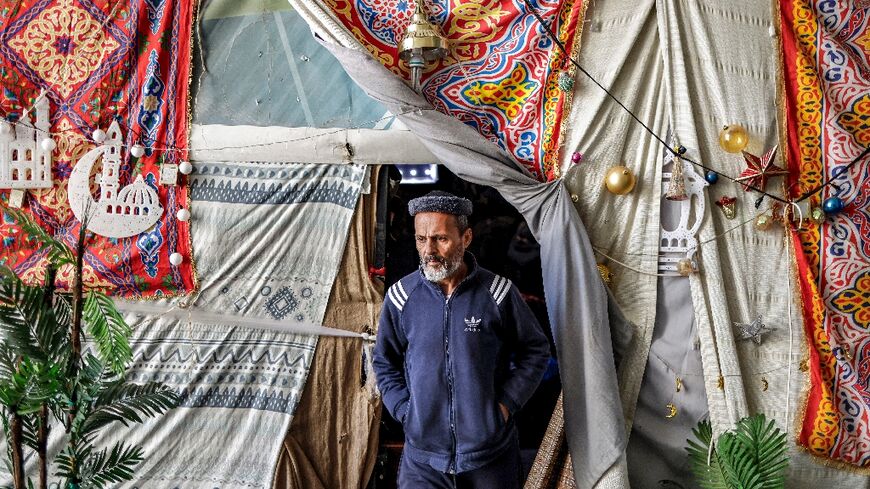 Sameer Abu Salah, a 54-year-old Palestinian from Gaza, has been stranded in the occupied West Bank since the the war erupted