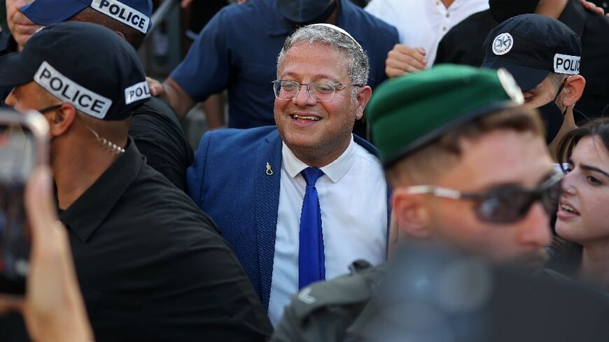 Ben Gvir posted the footage which has drawn fierce criticism from numerous governments