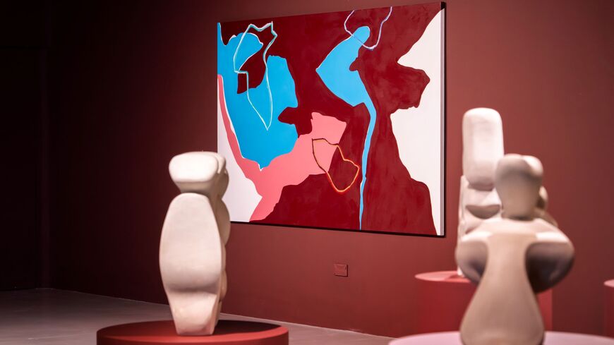 A view of “The Sky Forgets, The Heart Remembers” by Noor Al Suwaidi. (Photo courtesy of Maraya Art Center)