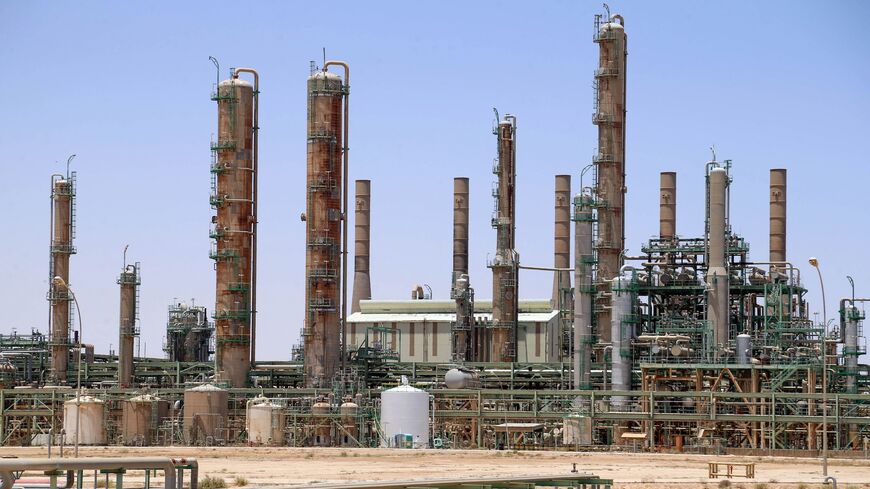 An oil refinery in the northern Libyan town of Ras Lanuf, June 3, 2020.
