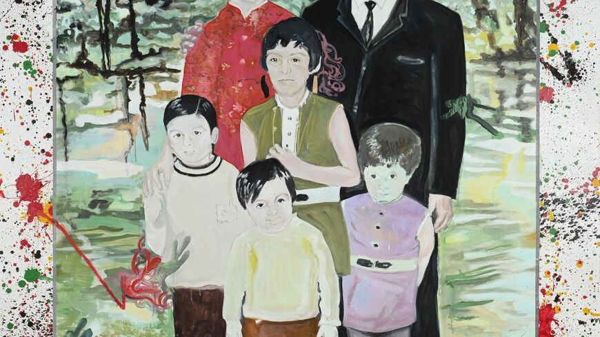 Middle Class Palestinian Refugees, 2009, Jeffar Khaldi. (Courtesy of Mathaf: Arab Museum of Modern Art)