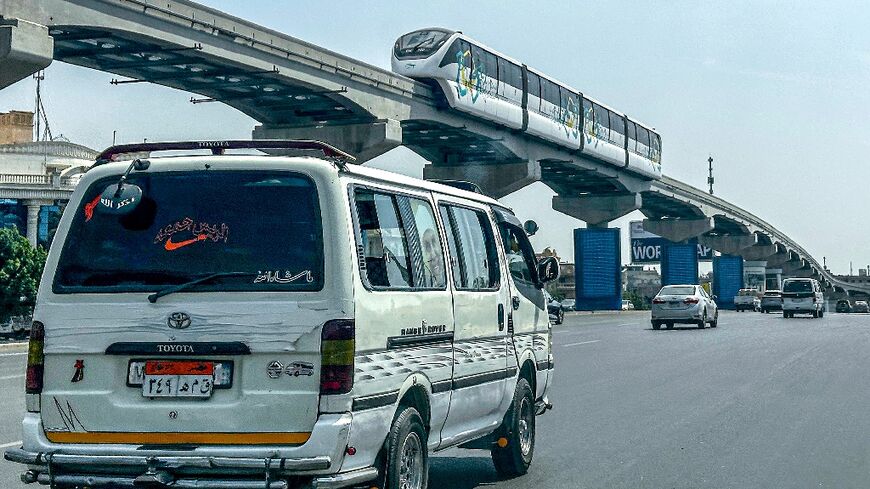 Cairo's new monorail cuts east to the New Administrative Capital, a $58-billion megacity rising from the desert 50 kilometres east