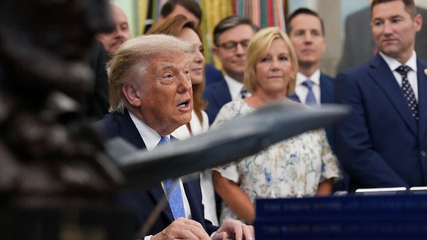 President Donald Trump said the US public may not have the 'appetite' for an operation to seize Iran's oil terminals