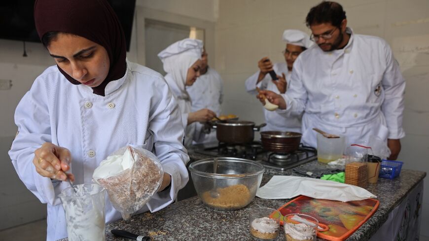 At Gaza's Smile Kitchen Culinary Academy, men and women receive training that brings a semblance of normal life in the otherwise devastated Palestinian territory