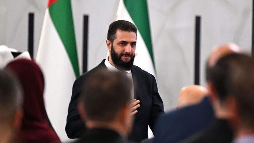 'We are looking for economic channels between Lebanon and Syria, not military ones,' Sharaa said