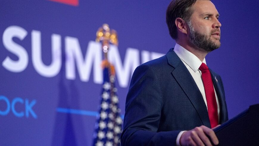 US Vice President JD Vance spoke to reporters following the talks with Iranian negotiators at the Burgenstock complex 