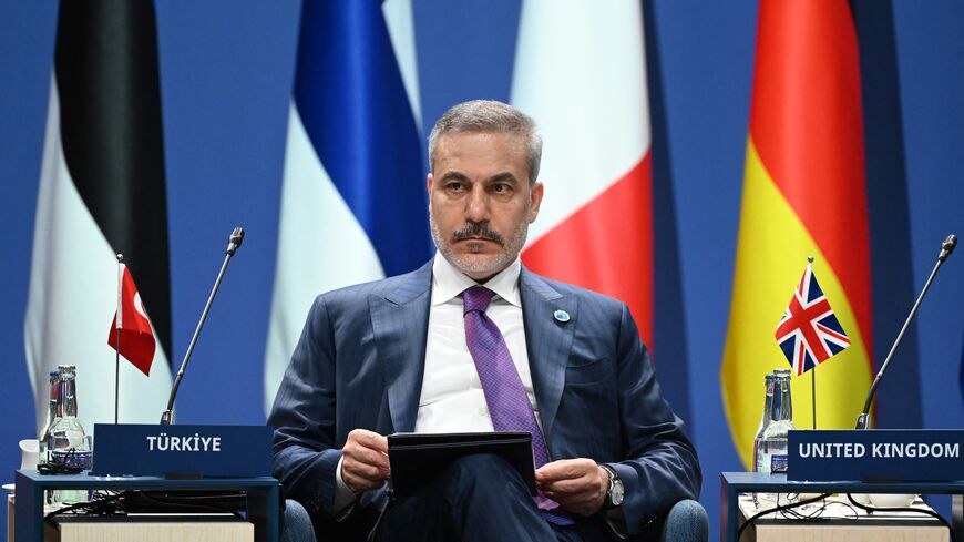 Turkey's Foreign Minister Hakan Fidan attends the NATO Foreign Ministers' meeting in Helsingborg, Sweden, on May 22, 2026.