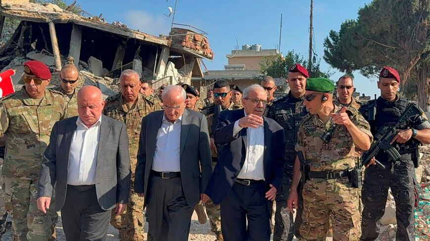 Lebanese Prime Minister Nawaf Salam said his country was working towards a full Israeli withdrawal from the south