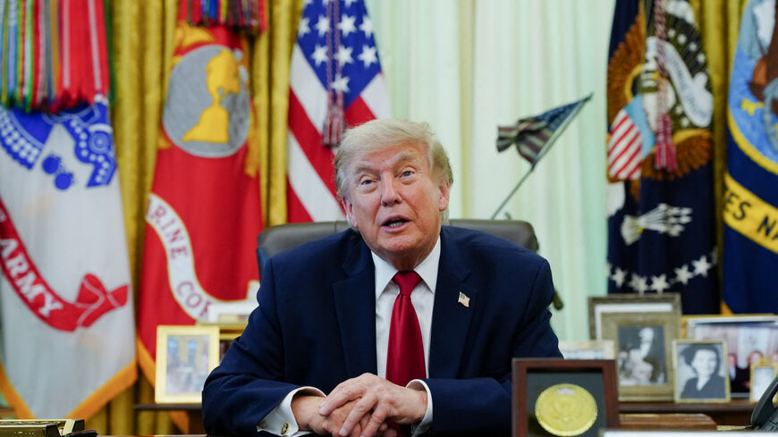 U.S. President Donald Trump speaks on the day he signs an executive order on vehicle repairs in the Oval Office at the White House in Washington, D.C., U.S., June 29, 2026. REUTERS/Aaron Schwartz
