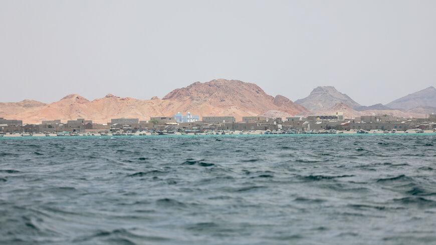 A view of a village on the coast of Bab el-Mandeb, Yemen April 2, 2026. REUTERS