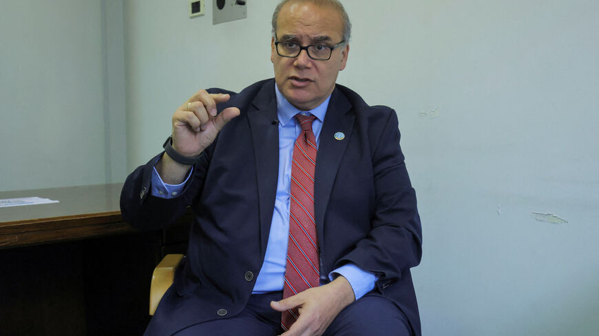Maximo Torero, Chief Economist for the Food and Agriculture Organization of the United Nations speaks to Reuters during the opening of the United Nations Food Systems Summit at the United Nations Economic Commission for Africa headquarters, in Addis Ababa, Ethiopia, July 28, 2025. REUTERS/ Tiksa Negeri