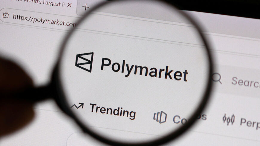 Polymarket logo is seen in this illustration taken, August 3, 2026. REUTERS/Dado Ruvic/Illustration