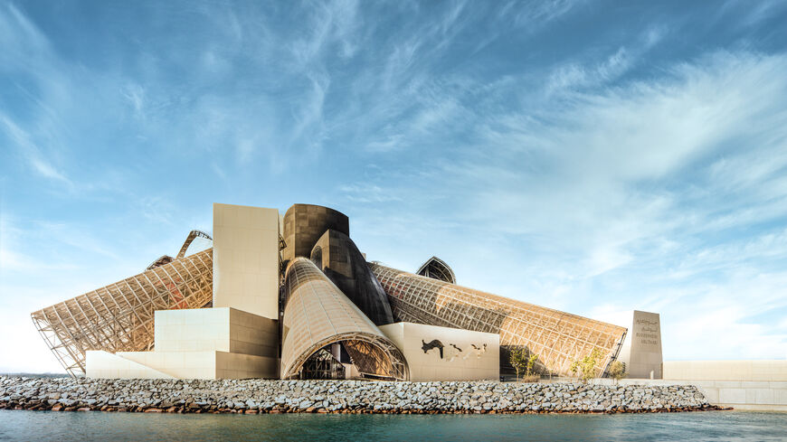 A rendering of the completed Guggenheim Abu Dhabi. (Courtesy of Guggenheim Abu Dhabi)