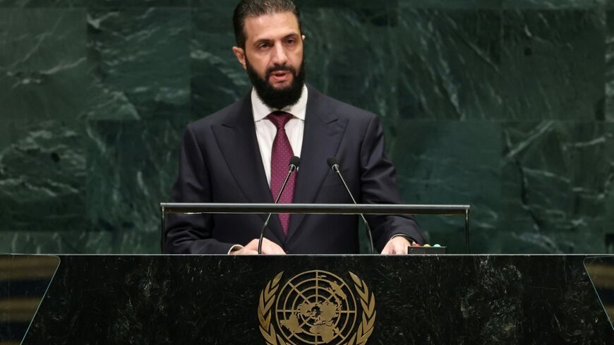 Syria's President Ahmed al-Sharaa denounced repeated Israeli strikes on his country since the fall of former dictator Bashar al-Assad