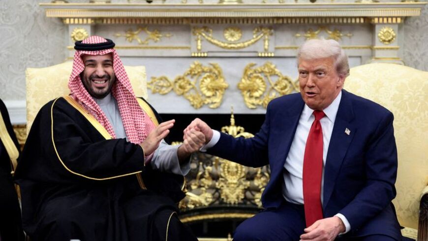 FILE PHOTO: U.S. President Donald Trump meets Saudi Crown Prince Mohammed bin Salman at the White House in Washington