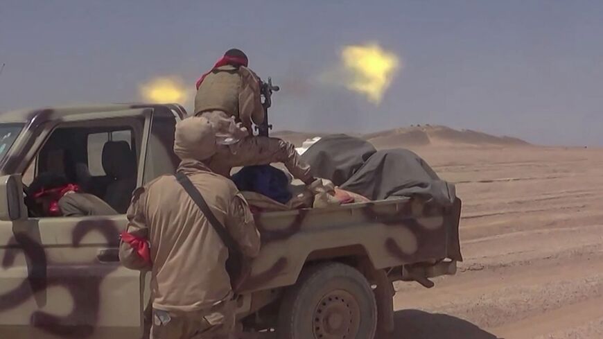 Saudi-backed Yemeni government fighters