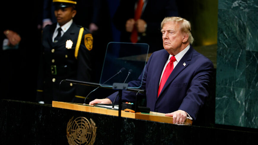 US President Donald Trump