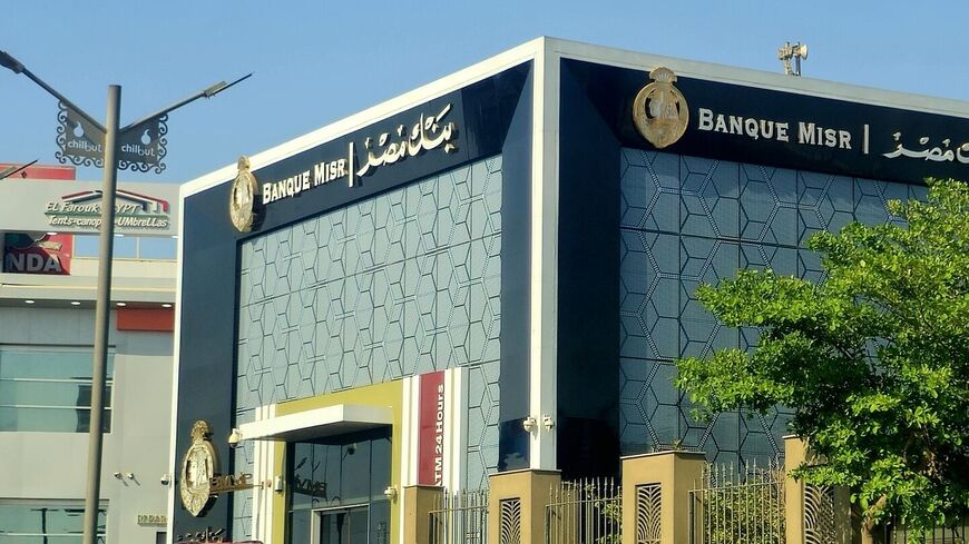 Banque Misr or Egypt bank building, Egyptian bank co-founded by industrialist Joseph Aslan Cattaui Pasha and economist Talaat Harb Pasha in 1920, is pictured in this photo taken in Cairo, Egypt, on June 18 2025. — Getty
