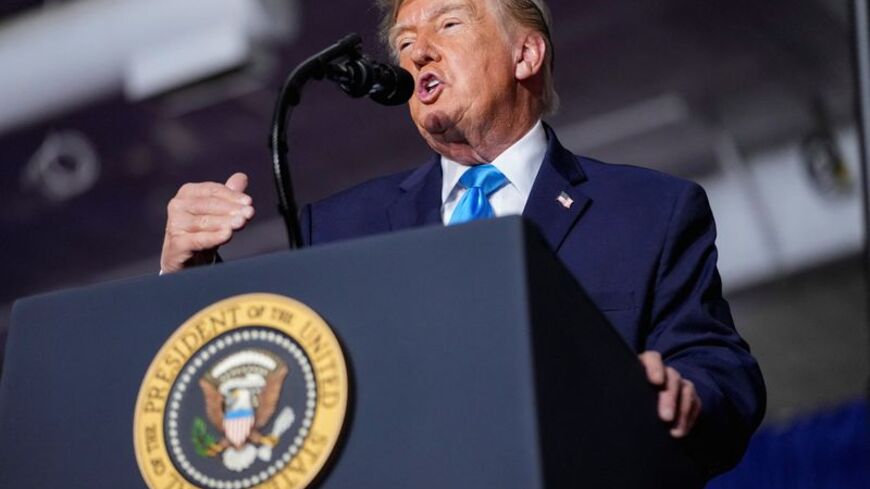 US President Trump holds rally in Grand Island, Nebraska