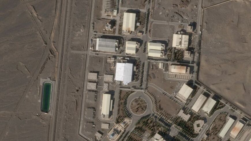 A satellite imagery taken on January 30, 2026 shows a new roof over a previously destroyed building at Natanz nuclear site