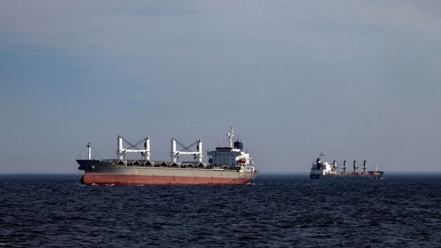 Ukrainian coast guard patrols the "grain corridor" in the Black Sea