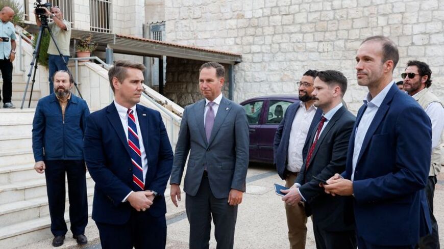 US Ambassador to Israel Mike Huckabee visits Christian Palestinian village of Taybeh