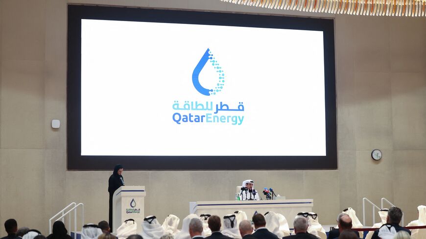 Qatar's Energy Minister and CEO of QatarEnergy Saad Sherida al-Kaabi speaks during a press conference in Doha, on June 22, 2026. 