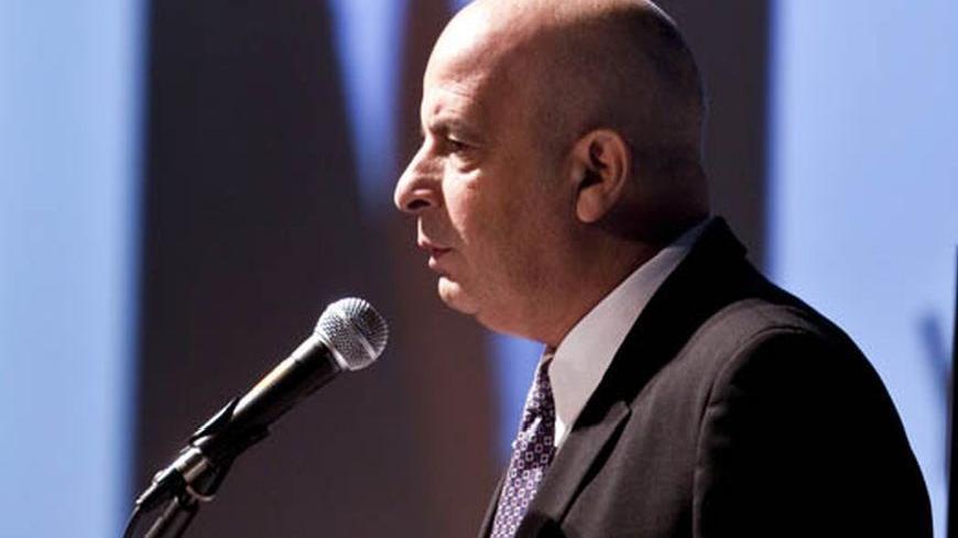 Yuval Diskin, Israel's domestic security chief, makes a public speech at a homeland security conference in Tel Aviv November 1, 2010. Diskin identified cyber technologies as an ascendant international security threat. REUTERS/Nir Elias (ISRAEL - Tags: POLITICS SCI TECH)
