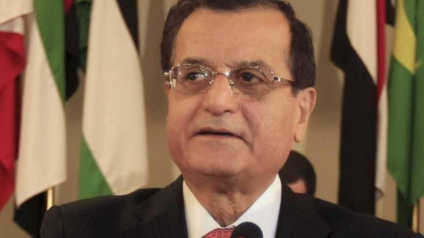 Lebanon's Foreign Minister Adnan Mansour attends an Arab League meeting in Cairo March 6, 2013. Mansour called on Wednesday for Syria's suspension from the Arab League to be lifted in order to help find a political solution to the conflict in the country. REUTERS/Mohamed Abd El Ghany (EGYPT - Tags: POLITICS CONFLICT) - RTR3EN63