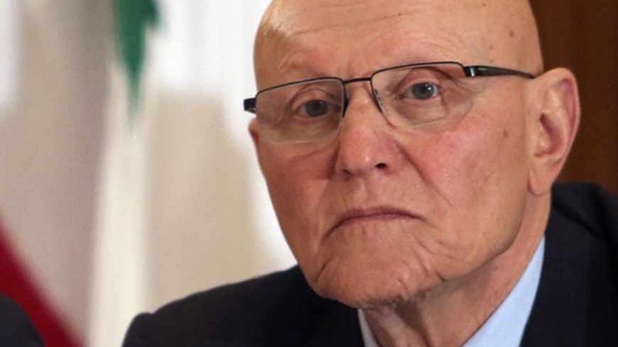 Lebanese former minister Tammam Salam attends a meeting for pro-Western March 14 political coalition in Beirut April 4, 2013. Lebanese politician Tamam Salam, a former minister from a prominent Sunni Muslim dynasty, emerged as a potential new prime minister on Thursday after he was endorsed by the country's pro-Western March 14 political coalition. REUTERS/Mohamed Azakir  (LEBANON - Tags: POLITICS HEADSHOT) - RTXY8ER