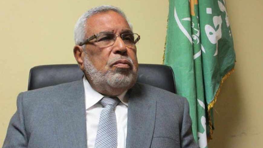 Deputy Supreme Guide of Muslim Brotherhood, Rashad al-Bayoumi listens to journalists' questions during an interview on March 23, 2013 in Cairo. Al-Bayoumi, said Friday's violence that wounded more than 160 people was "a tragedy." AFP PHOTO STR        (Photo credit should read -/AFP/Getty Images)
