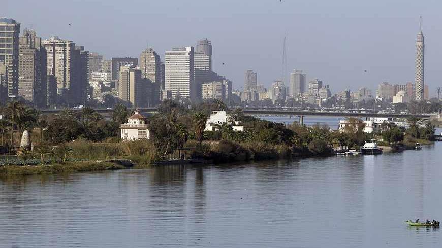A general view of  the Qursaya Island at the Nile river in Cairo January 19, 2013. According to local media, the Egyptian Army claims that it is the registered owner of Oursaya Island. While the court of administrative justice affirmed islanders' legal right to live and farm the land in 2008, the military court in December 2012 charged 25 residents of the island for encroaching on army property and for being present in a military zone. REUTERS/Amr Abdallah Dalsh  (EGYPT - Tags: POLITICS CIVIL UNREST CITYSCA