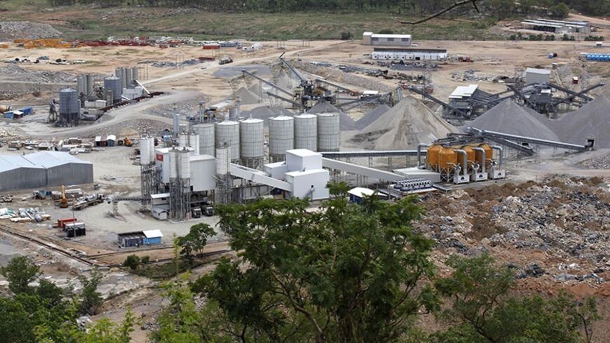 Ethiopia's Great Renaissance Dam is constructed in Guba Woreda, some 40 km (25 miles) from Ethiopia's border with Sudan, June 28, 2013. Egypt fears the $4.7 billion dam, that the Horn of Africa nation is building on the Nile, will reduce a water supply vital for its 84 million people, who mostly live in the Nile valley and delta. Picture taken June 28, 2013. REUTERS/Tiksa Negeri (ETHIOPIA - Tags: POLITICS SOCIETY ENERGY ENVIRONMENT) - RTX115K3