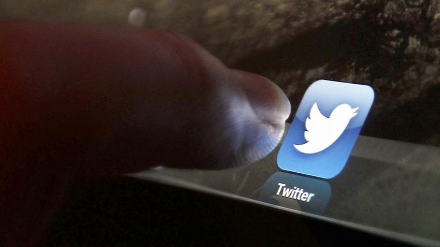 An illustration picture shows the log-on icon for the Website Twitter on an Ipad in Bordeaux, Southwestern France, January 30, 2013.  REUTERS/Regis Duvignau (FRANCE - Tags: SCIENCE TECHNOLOGY BUSINESS) - RTR3D6NN