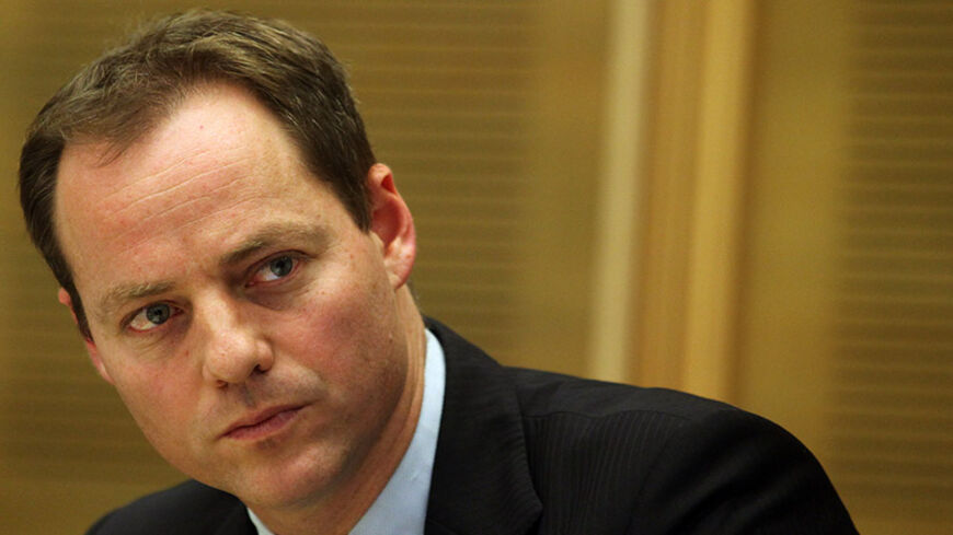  Member of the Kadima party Yohanan Plesner attends a session of Foreign Affairs and Defense Committee at the Knesset, Israel's parliament in Jerusalem. Jan 23, 2012. to discuss 'Tal Law,' which deals with exceptions from compulsory military service granted to ultra-Orthodox Jews.  Photo by Kobi Gideon / Flash90