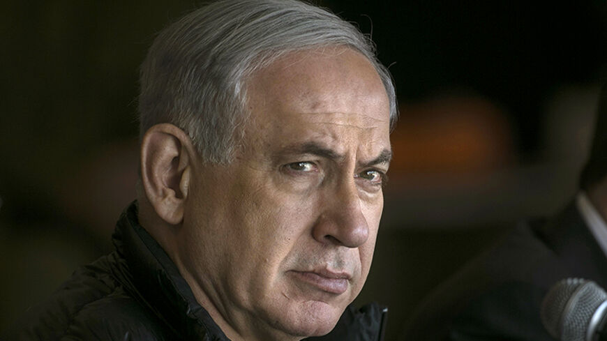 Israel's Prime Minister Benjamin Netanyahu visits the Israeli army's training base complex near the southern city of Beersheba December 10, 2014. U.S. Secretary of State John Kerry will travel to Rome on Sunday for talks with Netanyahu on developments in Israel and the West Bank, a spokeswoman said on Wednesday.  REUTERS/Baz Ratner (ISRAEL - Tags: POLITICS HEADSHOT PROFILE MILITARY) - RTR4HHRE