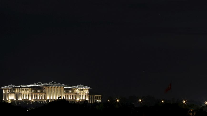 Turkish President Tayyip Erdogan's Presidential Palace complex is pictured in Ankara, Turkey, May 28, 2015. Irritated by accusations of lavishness, Erdogan has vowed to resign if the leader of the main opposition can find a single golden toilet seat in his vast new palace. Kemal Kilicdaroglu of the Republican People's Party (CHP) has repeatedly criticised Erdogan's profligacy in campaign speeches ahead of a June 7 parliamentary election. "Gentlemen in Ankara, palaces have been built for you, planes bought, 