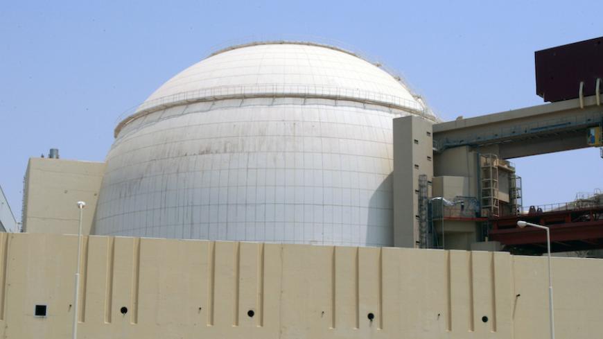 EDITORS' NOTE: Reuters and other foreign media are subject to Iranian restrictions on leaving the office to report, film or take pictures in Tehran.
A general view of the Bushehr main nuclear reactor, 1,200 km (746 miles) south of Tehran, August 21, 2010. Iran began fuelling its first nuclear power plant on Saturday, a potent symbol of its growing regional sway and rejection of international sanctions designed to prevent it building a nuclear bomb. REUTERS/Raheb Homavandi (IRAN - Tags: BUSINESS ENERGY P