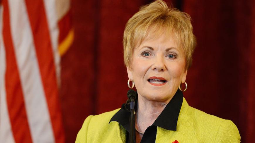 attends The Elton John AIDS Foundation and UNAIDS breakfast at the Russell Senate Office Building on July 24, 2012 in Washington, DC.