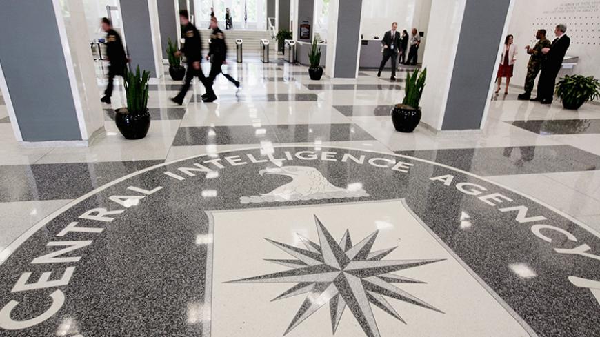 The lobby of the CIA Headquarters Building in McLean, Virginia, August 14, 2008. REUTERS/Larry Downing (UNITED STATES) - RTR21464