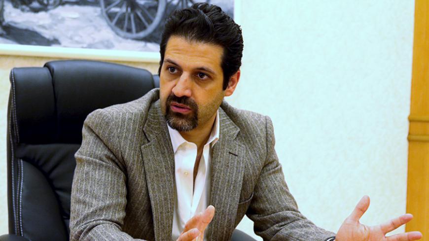 Iraqi Kurdistan’s Deputy Prime Minister Qubad Talabani speaks during an interview with Reuters in Erbil, January 14, 2016. The autonomous Kurdistan Regional Government (KRG) in northern Iraq may sell parts of its electricity sector to raise funds to help plug a budget gap left by sinking oil prices, Talabani told Reuters. Picture taken January 14, 2016.  REUTERS/Azad Lashkari - RTX22MGD