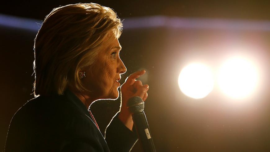 U.S. Democratic presidential candidate Hillary Clinton makes a campaign stop in El Centro California, United States June 2, 2016.   REUTERS/Mike Blake  - RTX2FF60