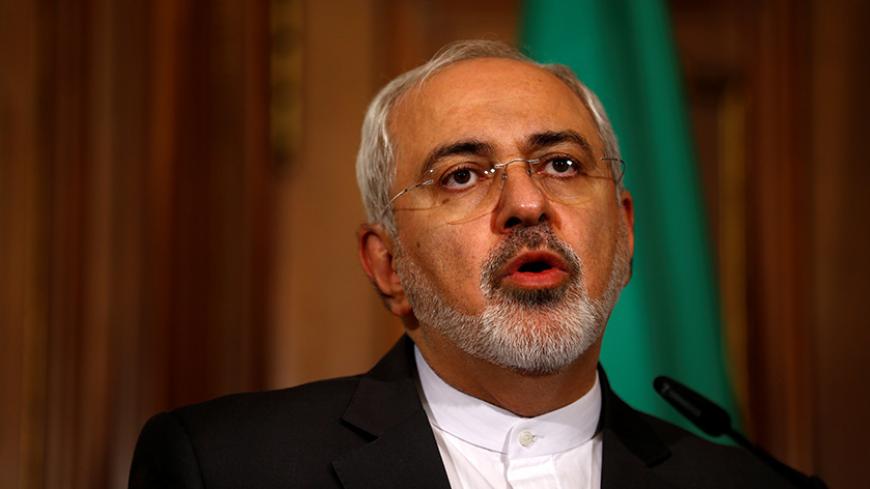 Iran's Foreign Minister Mohammad Javad Zarif attends a press conference in Berlin, Germany, June 15, 2016. REUTERS/Axel Schmidt - RTX2GGHH