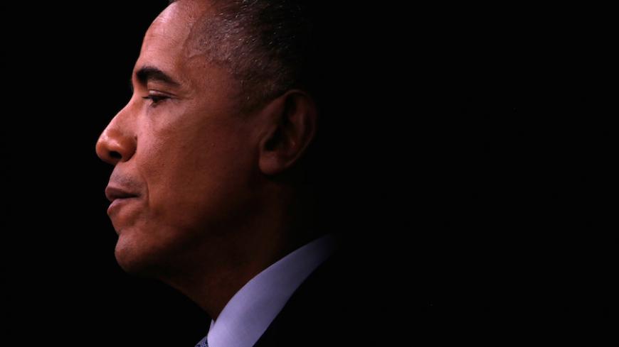 U.S. President Barack Obama holds a news conference at the Pentagon in Arlington, Virginia, U.S. August 4, 2016.  REUTERS/Jonathan Ernst     TPX IMAGES OF THE DAY      - RTSL3XJ