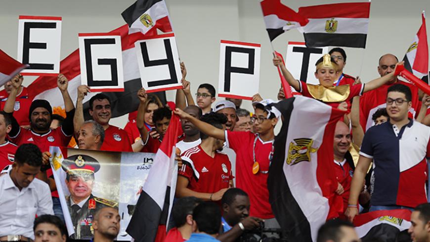 Football Soccer - African Cup of Nations - Final - Egypt v Cameroon - Stade d'AngondjÈ - Libreville, Gabon - 5/2/17 Egypt fans before the match  Reuters / Amr Abdallah Dalsh Livepic - RTX2ZPUB