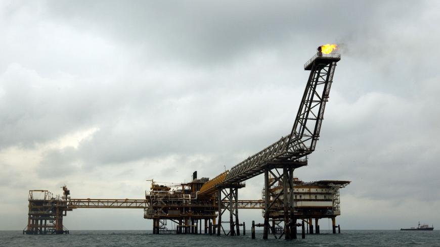 EDITORS' NOTE: Reuters and other foreign media are subject to Iranian restrictions on their ability to film or take pictures in Tehran.
The SPQ1 gas platform is seen on the southern edge of Iran's South Pars gas field in the Gulf, off Assalouyeh, 1,000 km (621 miles) south of Tehran, January 26, 2011. Picture taken January 26. REUTERS/Caren Firouz (IRAN - Tags: BUSINESS ENERGY) - RTXX59M