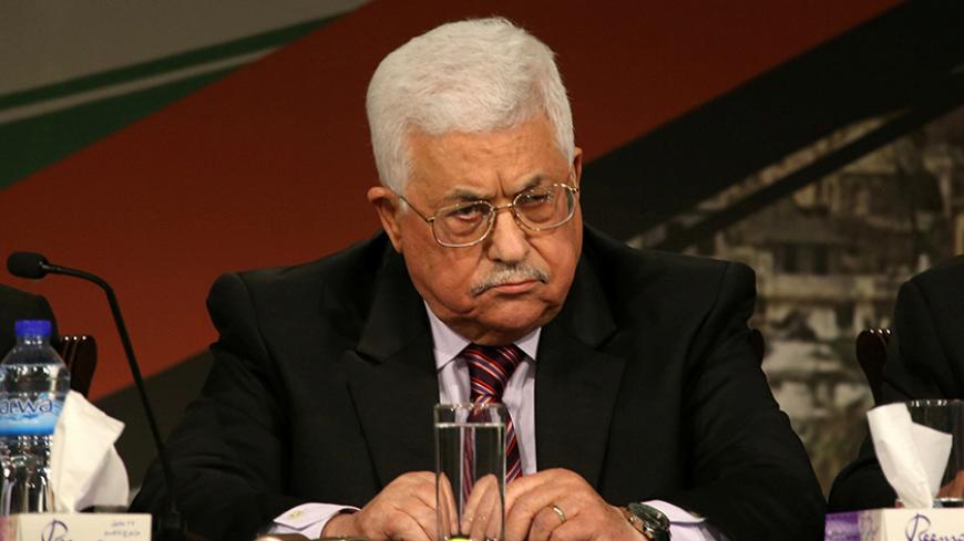 Palestinian President Mahmoud Abbas attends Fatah congress in the West Bank city of Ramallah November 29, 2016. REUTERS/Mohamad Torokman - RTSTVZD
