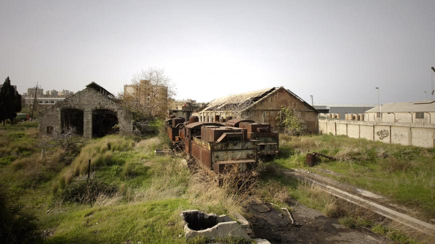 A general view shows rusted locomotives on January 11, 2010 at a defunct train station in the northern Lebanese coastal city of Tripoli, one of several unused railway tracks that were destroyed or badly damaged during the Lebanese civil war, even though their reactivation can bring a solution to traffic jam problems in most of Lebanon's major cities according to experts. AFP PHOTO/JOSEPH EID (Photo credit should read JOSEPH EID/AFP/Getty Images)