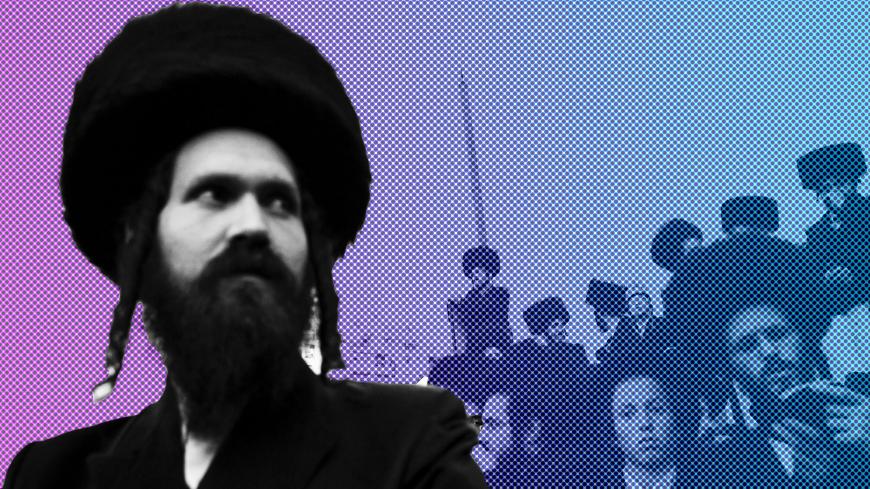 Ultra-orthodox Jews watch the wedding ceremony of Esther Rokeach and Avraham Safrin (not pictured) in Jerusalem June 10, 2014. Thousands gathered on Tuesday to celebrate the wedding between Safrin and Rokeach, the granddaughter of the spiritual leader of the Belz Hasidim, which is one of the largest Hasidic movements in the world. Picture taken June 10, 2014. REUTERS/Baz Ratner (JERUSALEM - Tags: RELIGION SOCIETY) - GM1EA6B1I3X01